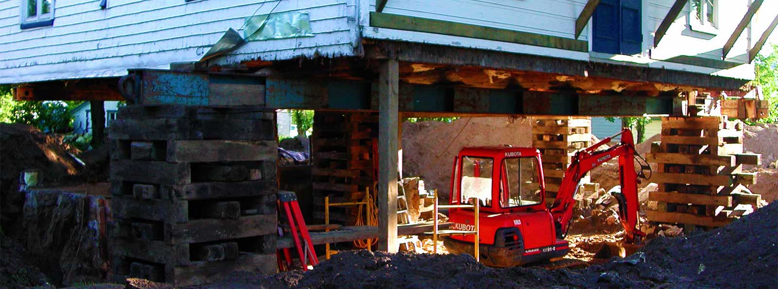 Excavation pour fondation